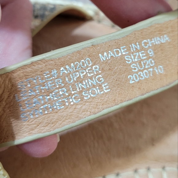 Madewell Malia Espardrille Leather Upper Strappy Sandals Size 9 - Picture 7 of 10